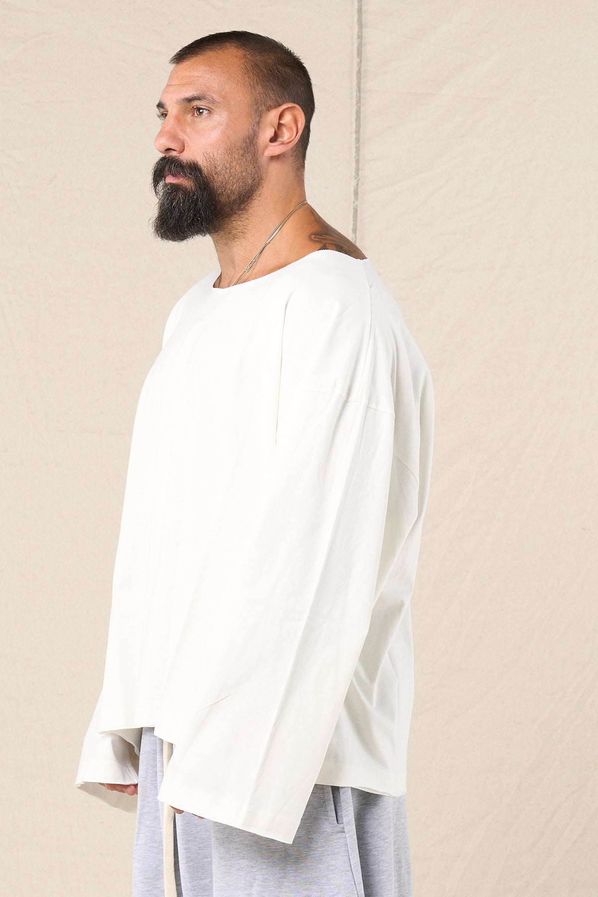 Camiseta Core Oversize Blanco