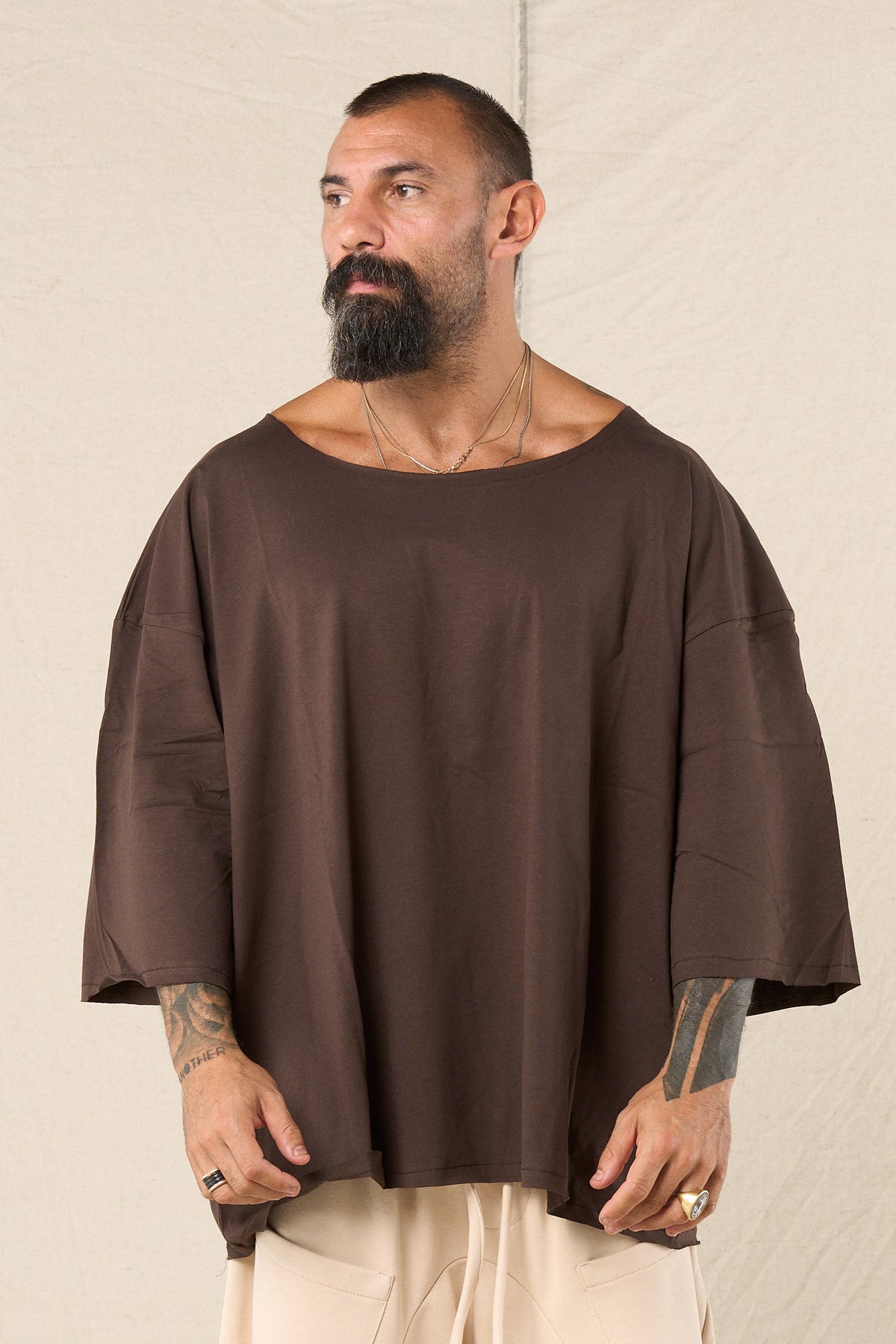 Camiseta Core Oversize Blanco