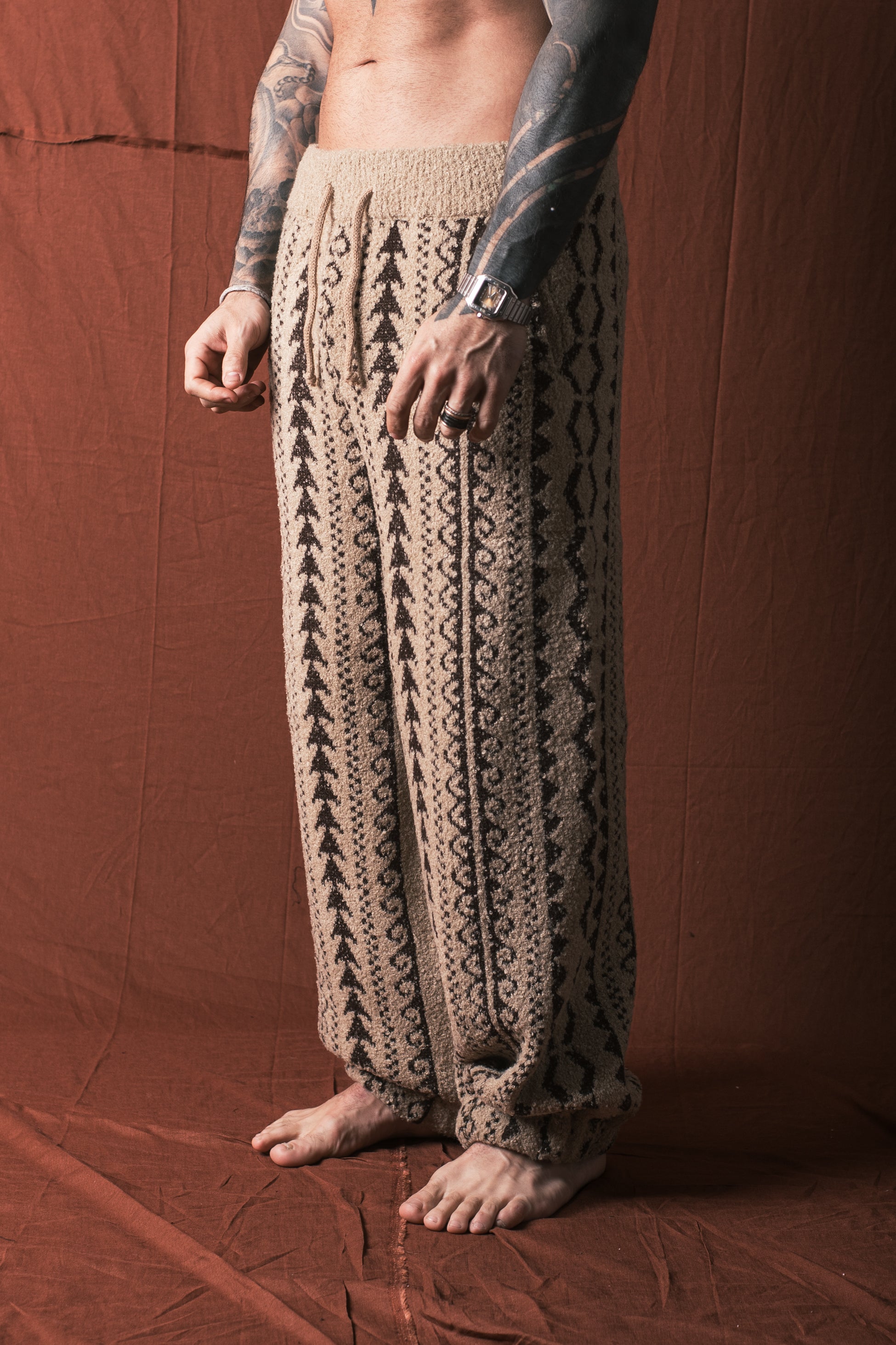 Harem In Lana Beige/Moro