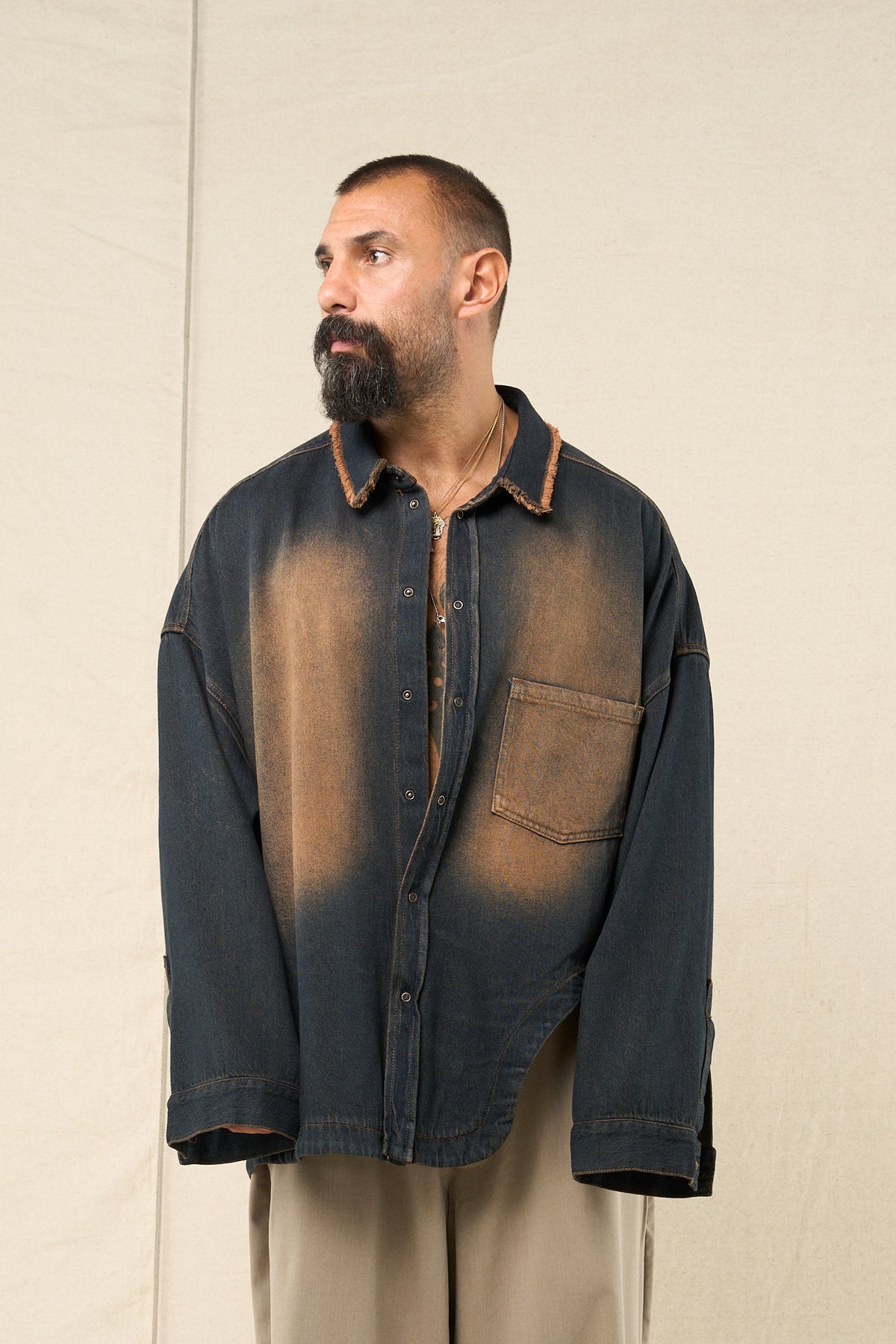 Jacket Denim Moro