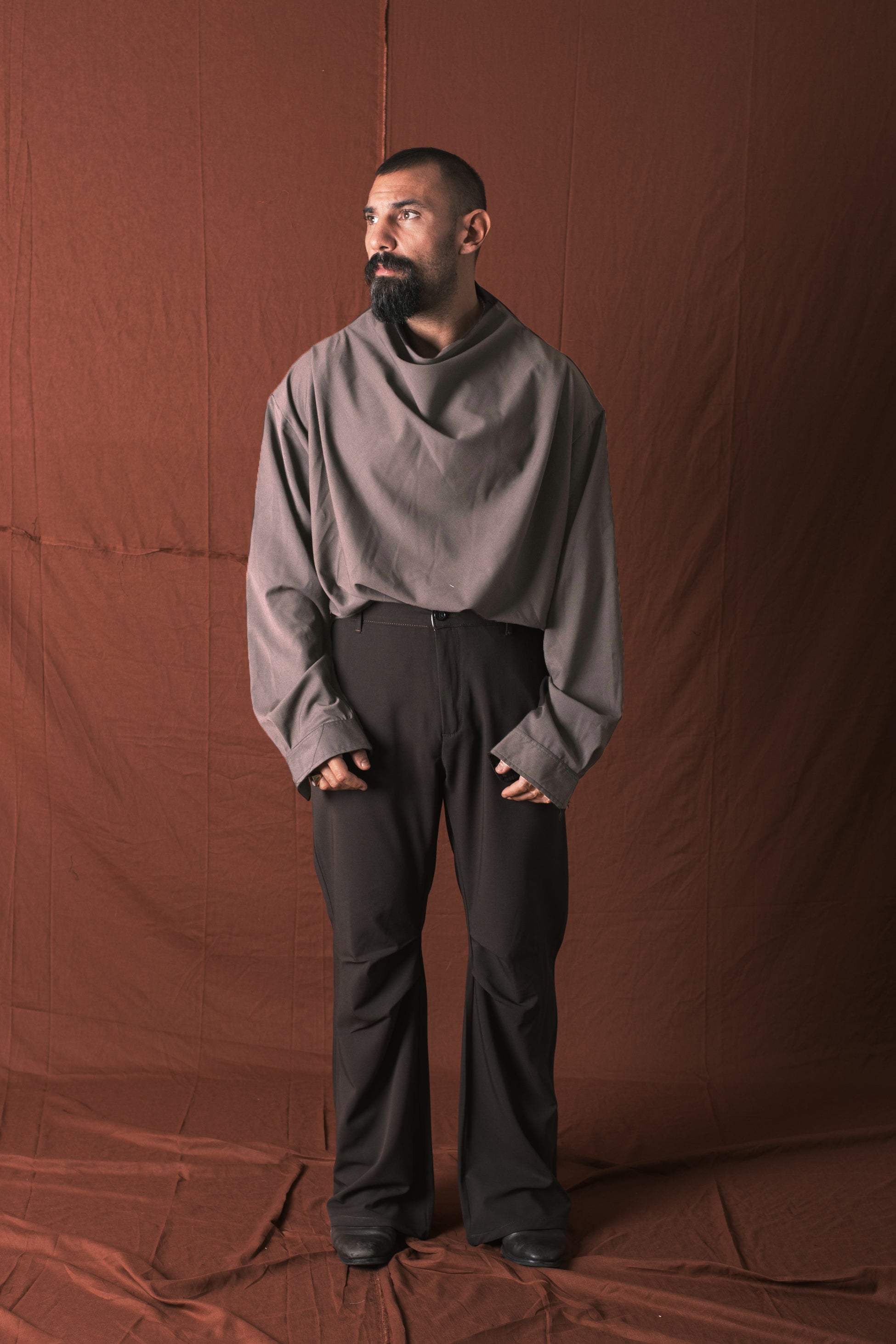 Casacca Sciallata Taupe