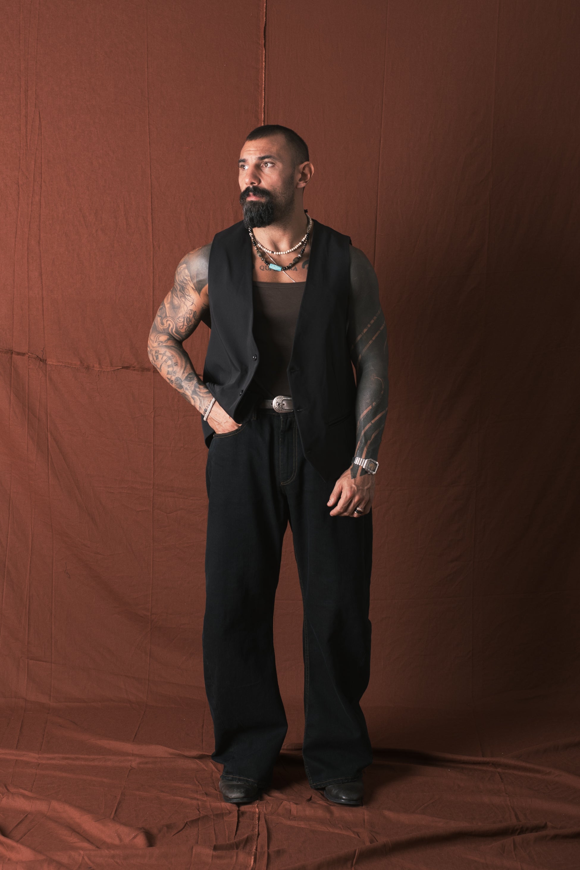Jeans Torsion Nero