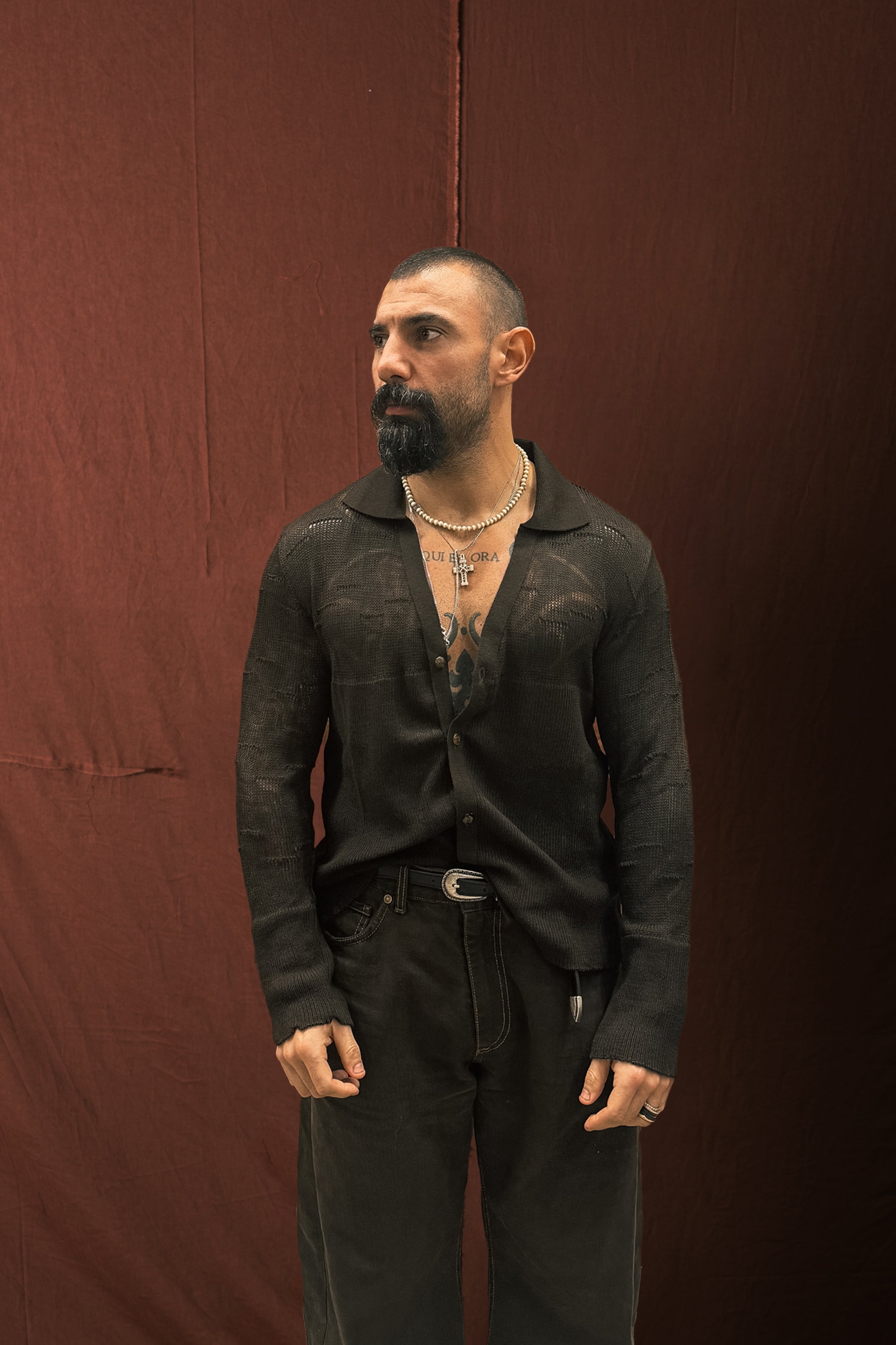 Camicia in Maglia Moro