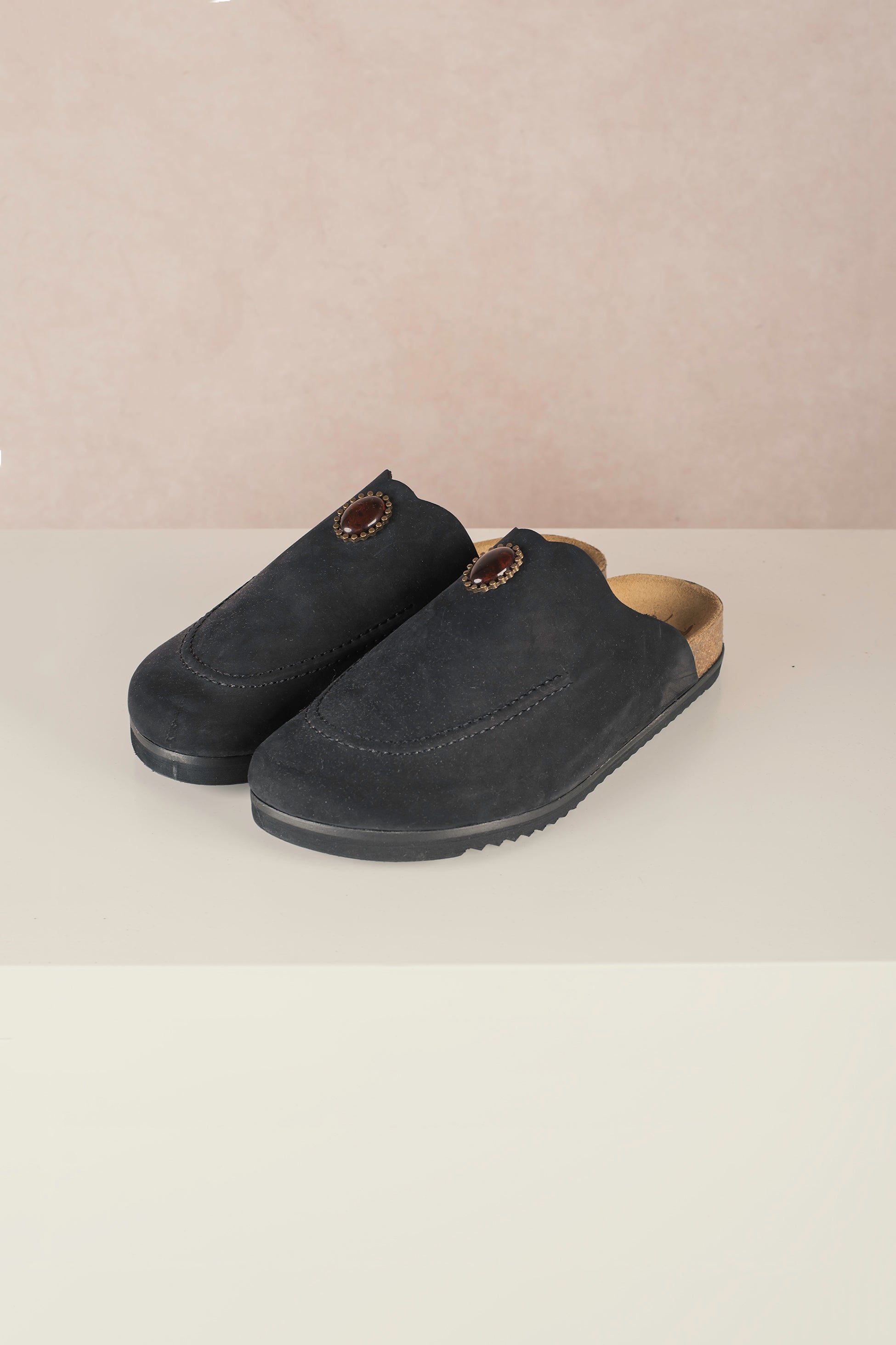 Mules Tulum  Borchia Nero