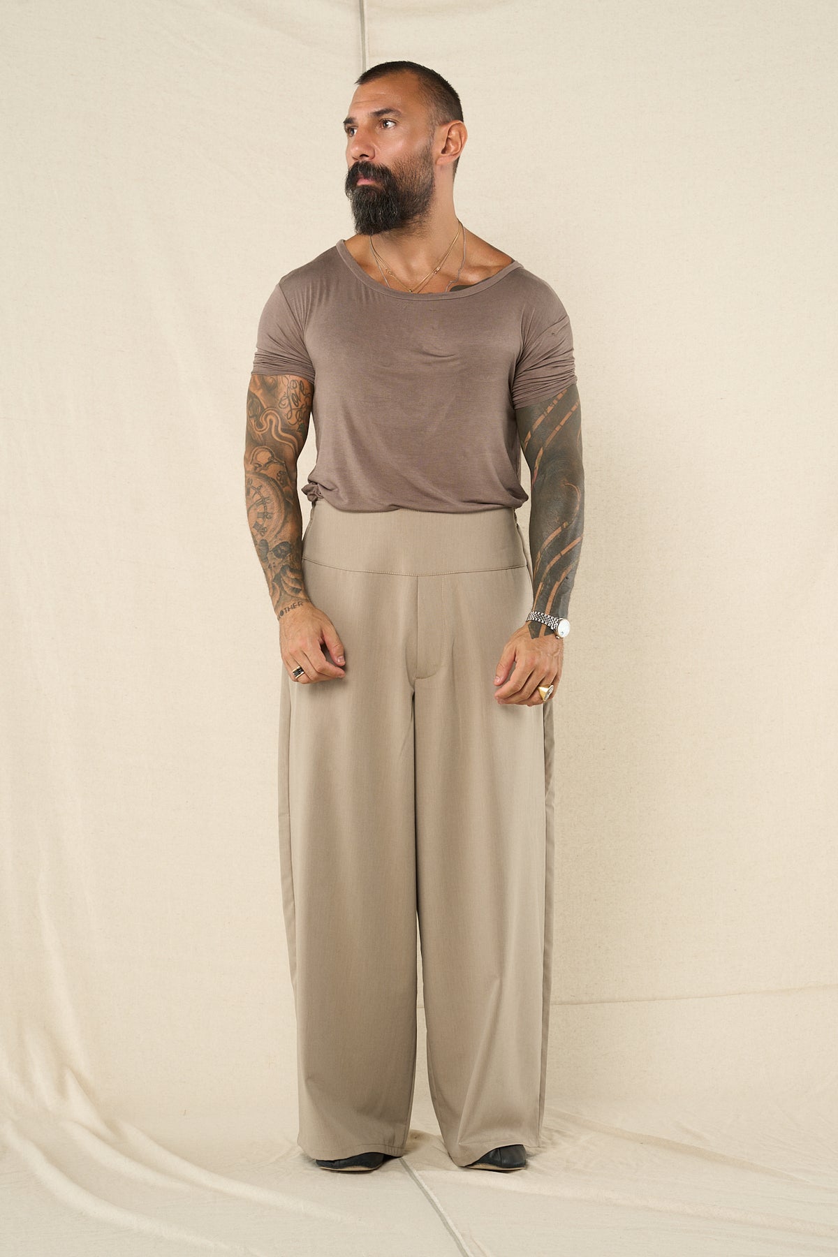 Pantalone Ritual Greige