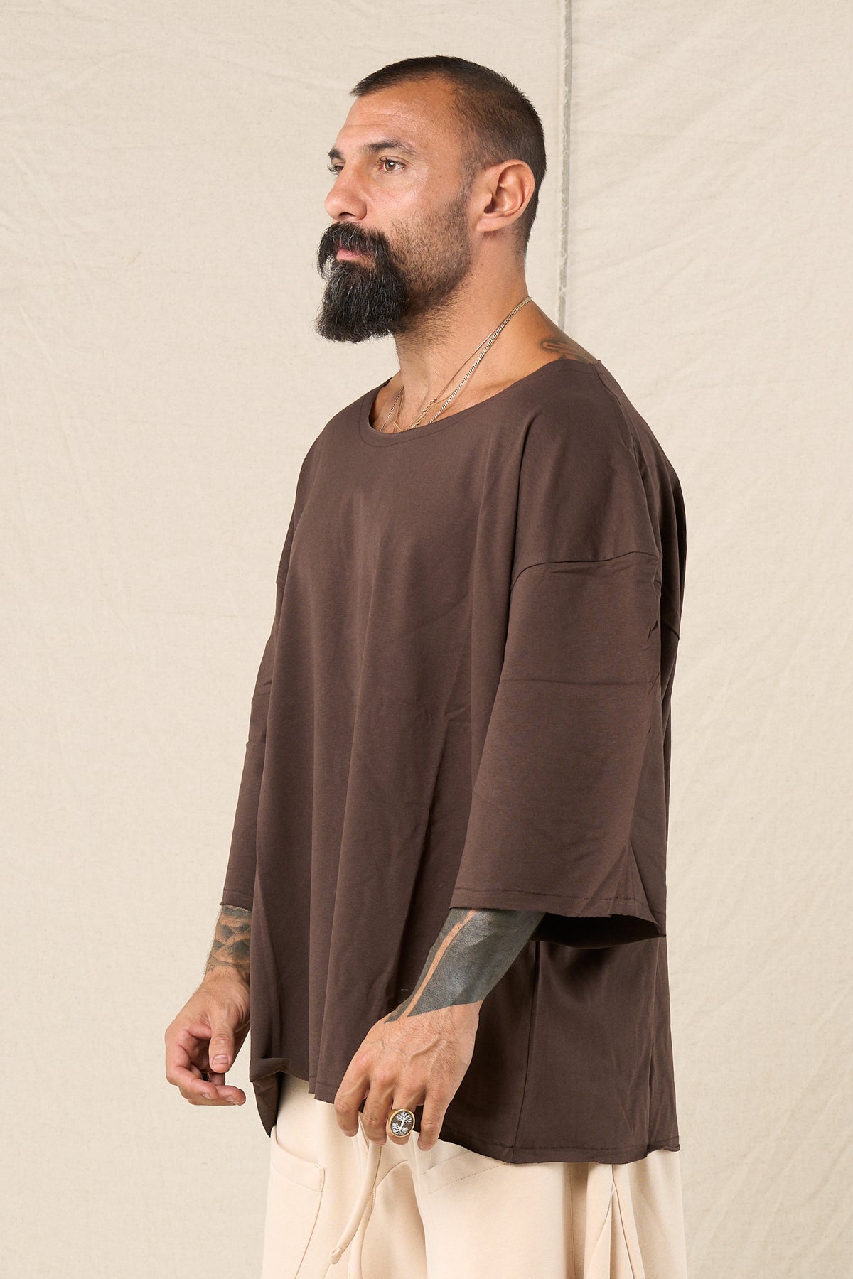 Camiseta Core Oversize Blanco