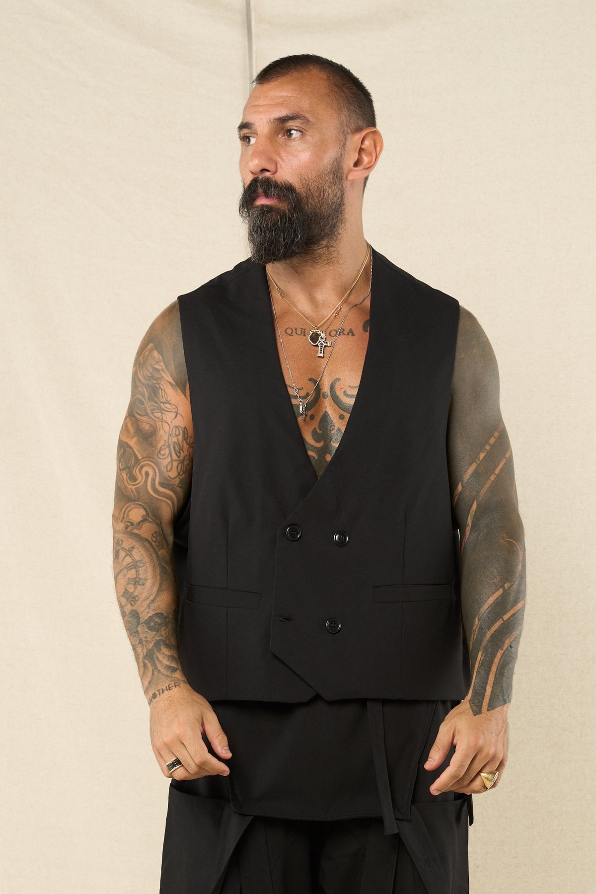 Gilet Classico Nero