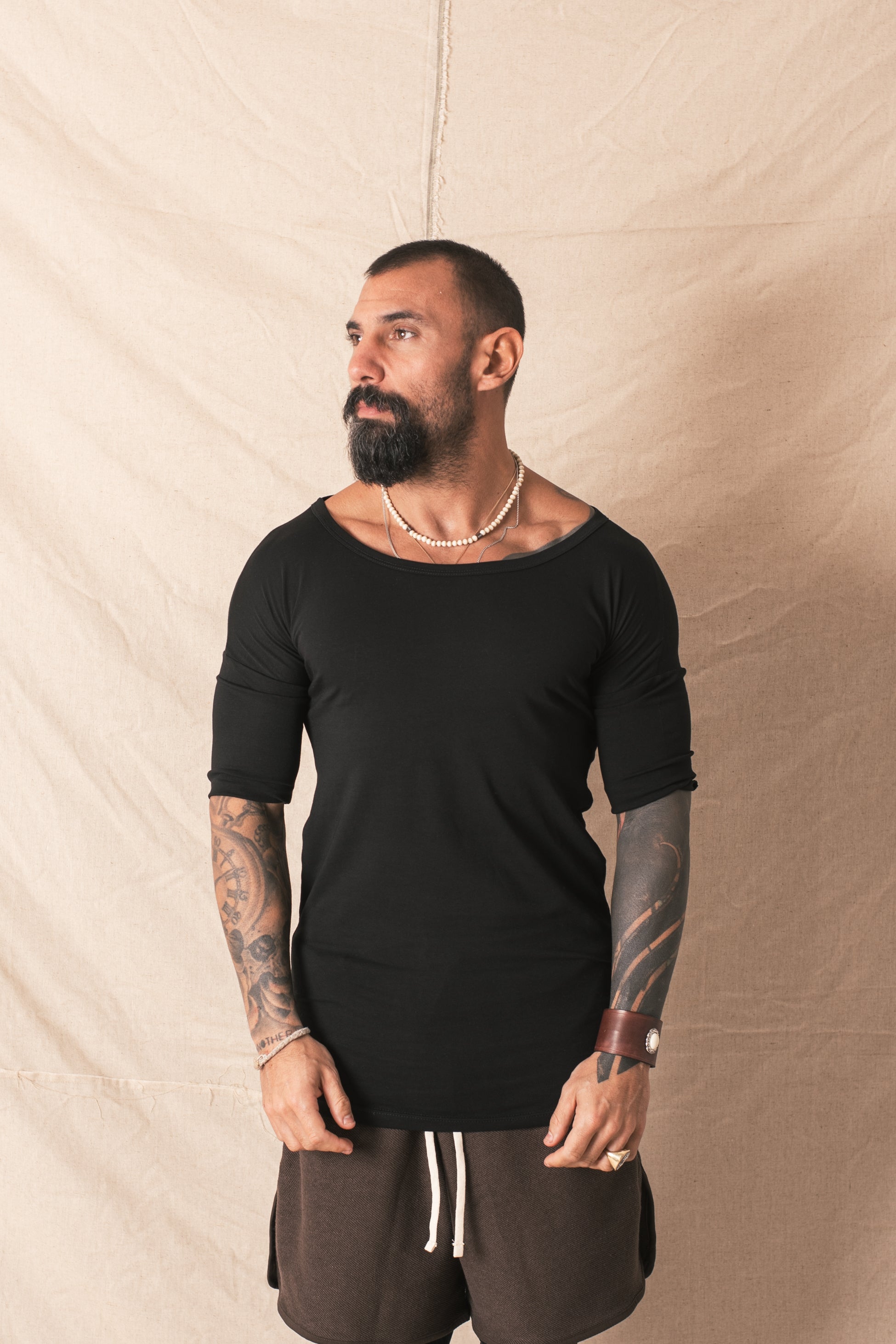 T-shirt Bielastico M/M Nero