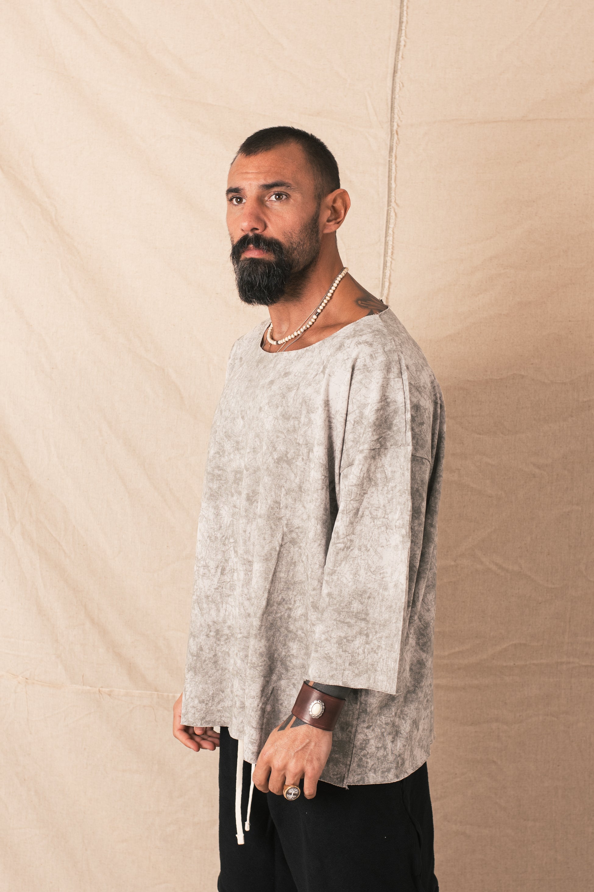 Maglia Delave Oversize Grey