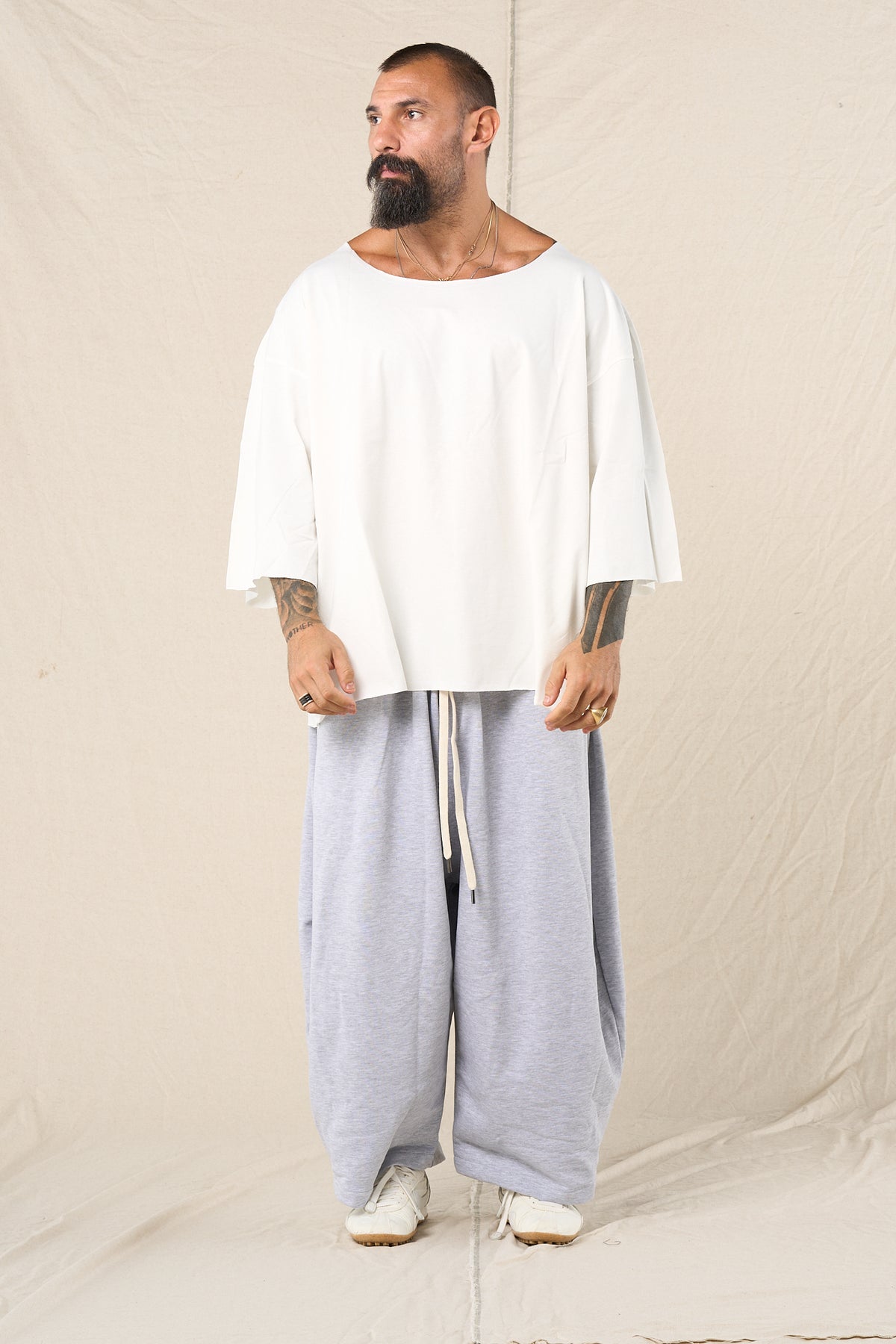Camiseta Core Oversize Blanco