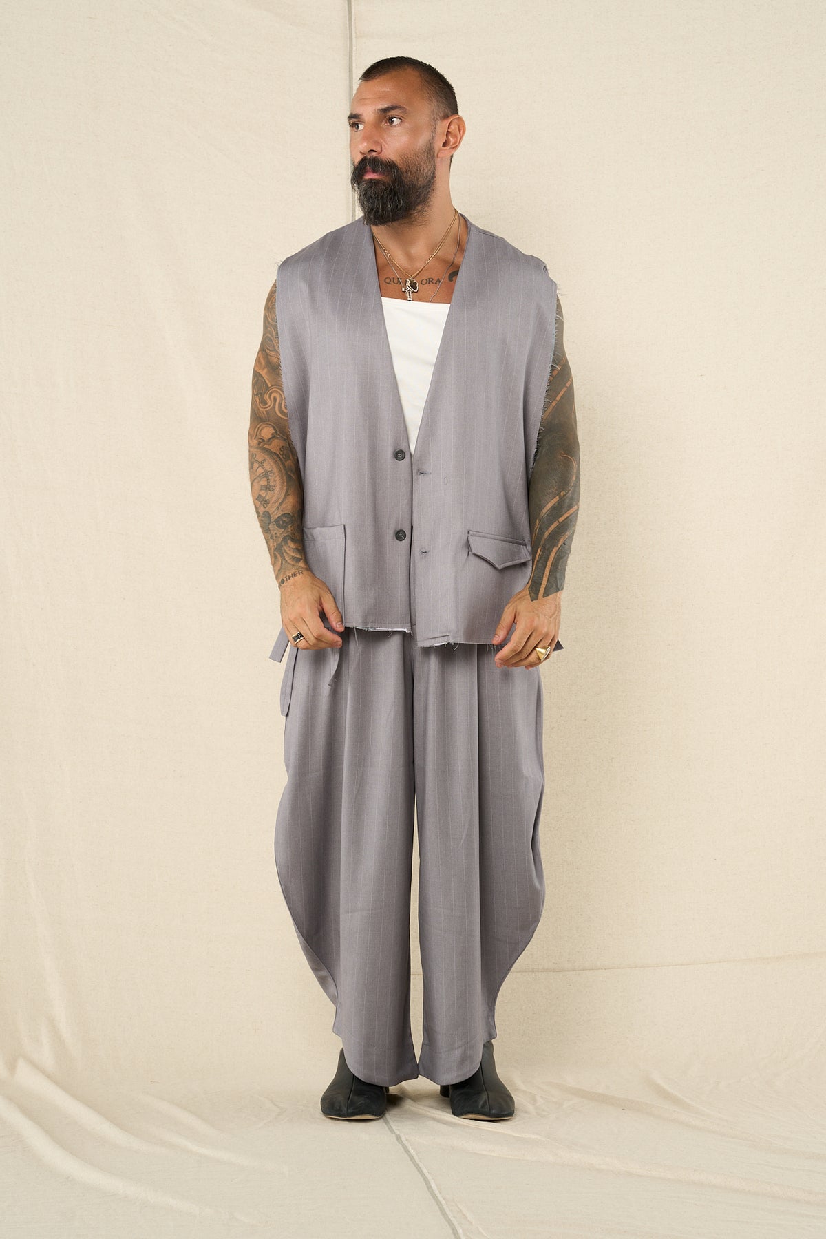 Smanicato Eclipse Grigio Gessato