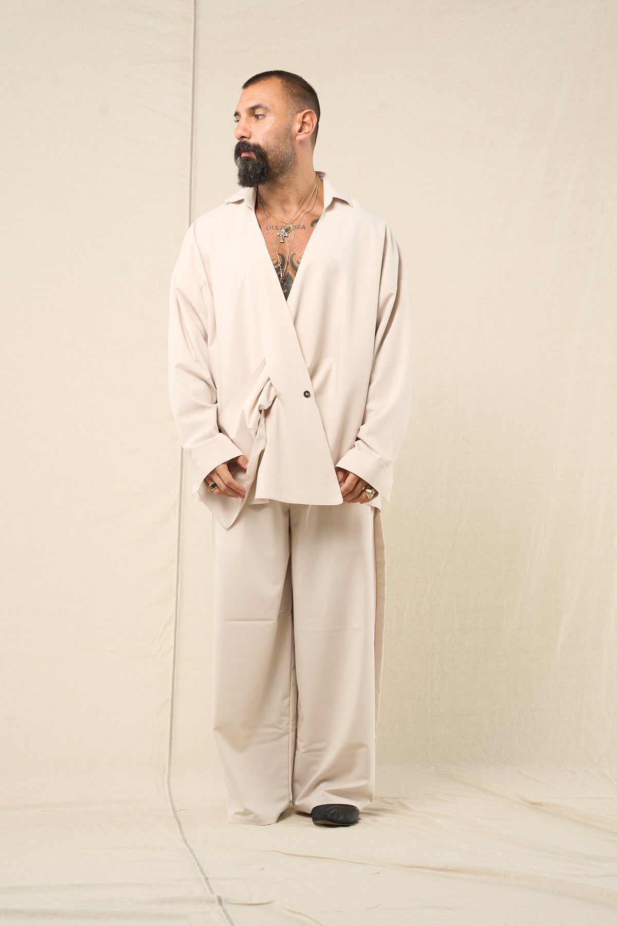 Blazer Incrocio Crema