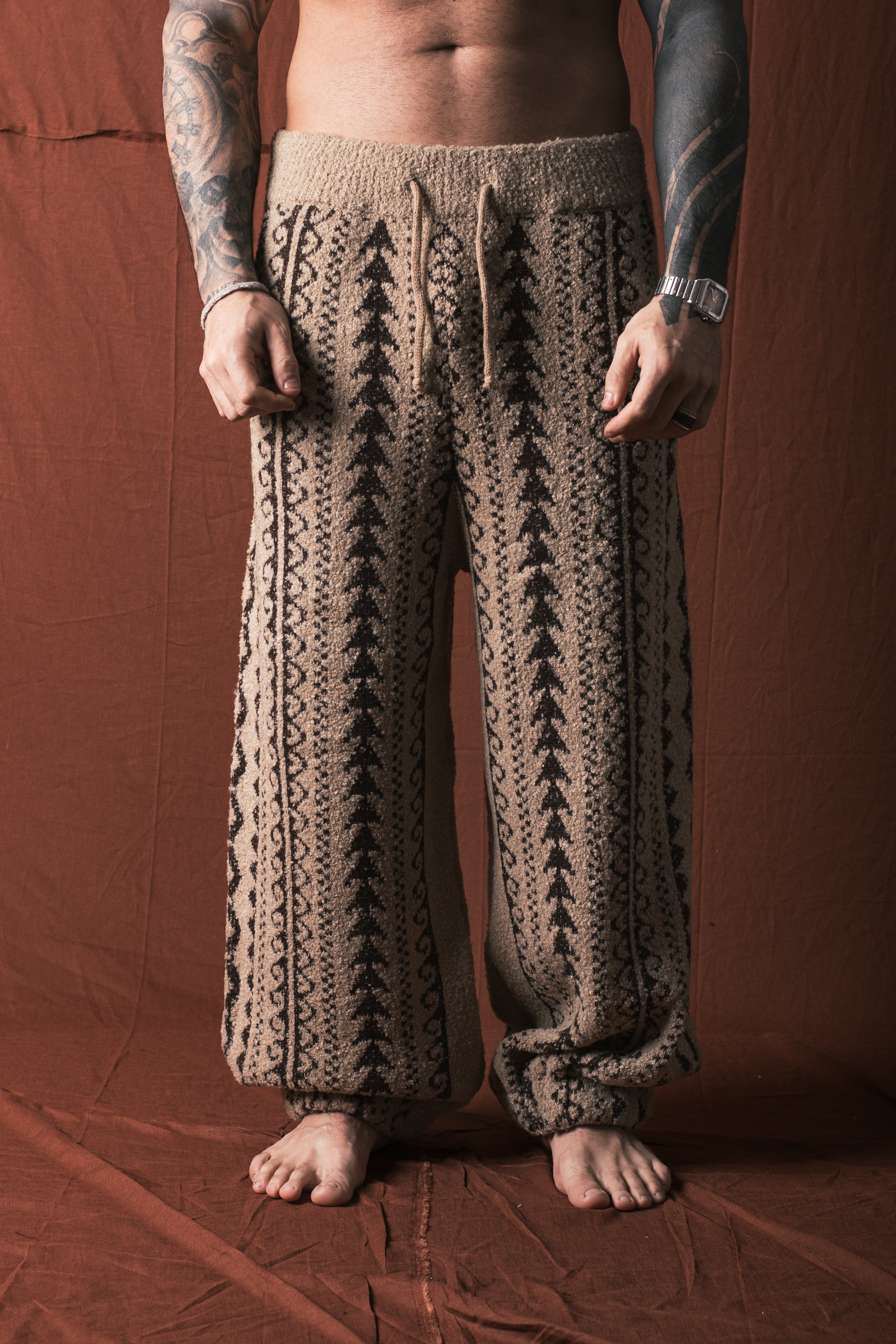 Harem In Lana Beige/Moro