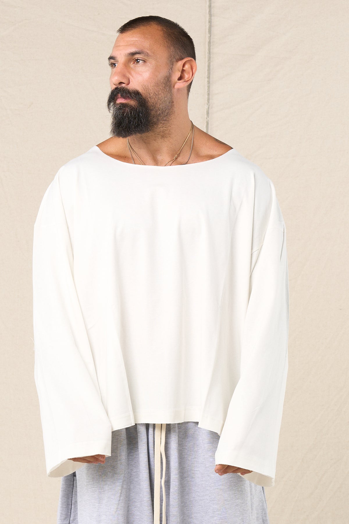 Camiseta Core Oversize Blanco