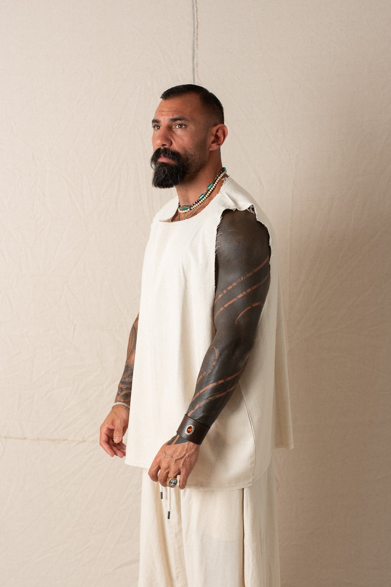 Smanicato Oversize Naturale