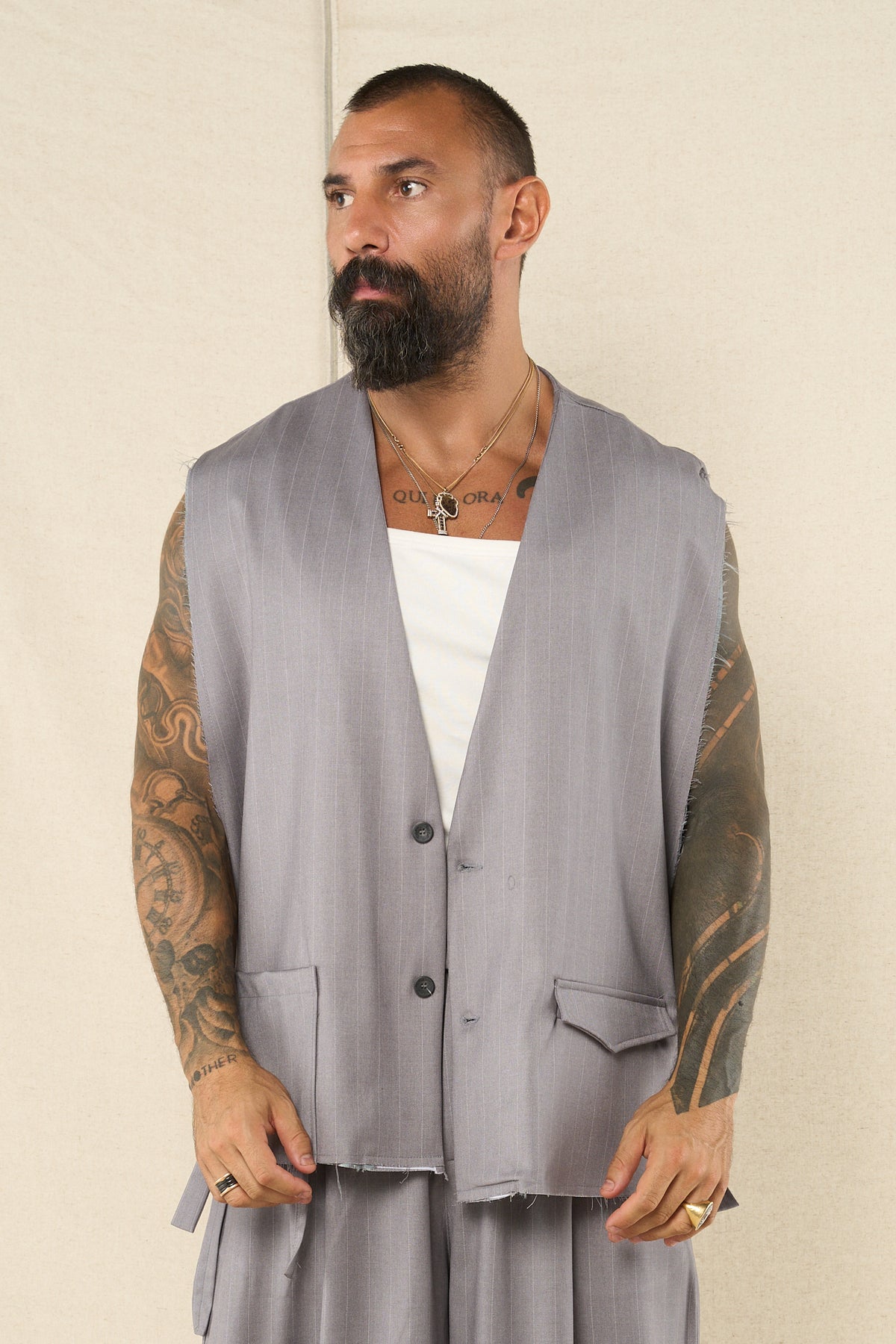 Smanicato Eclipse Grigio Gessato