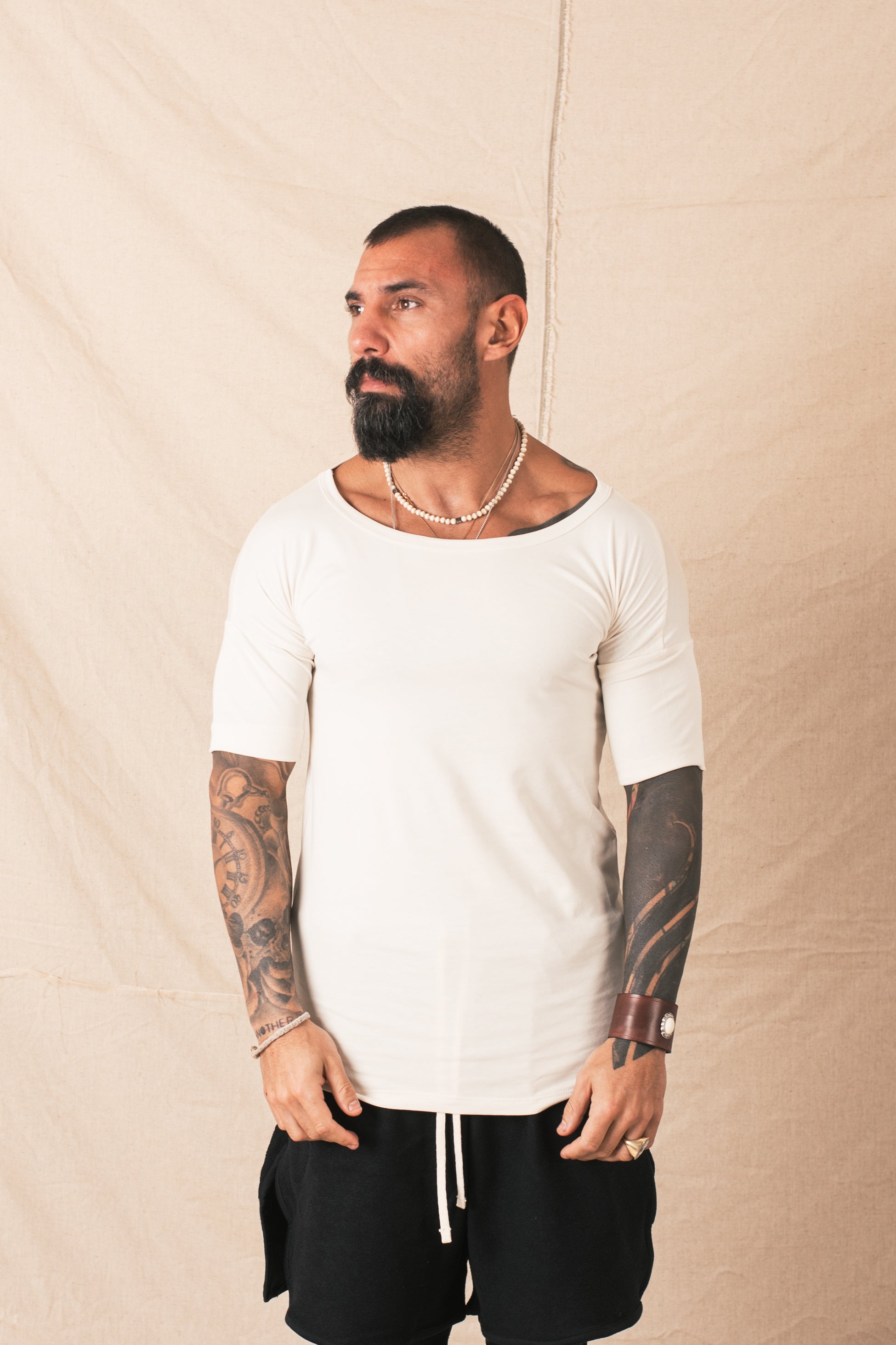 T-shirt Bielastico M/M Crema