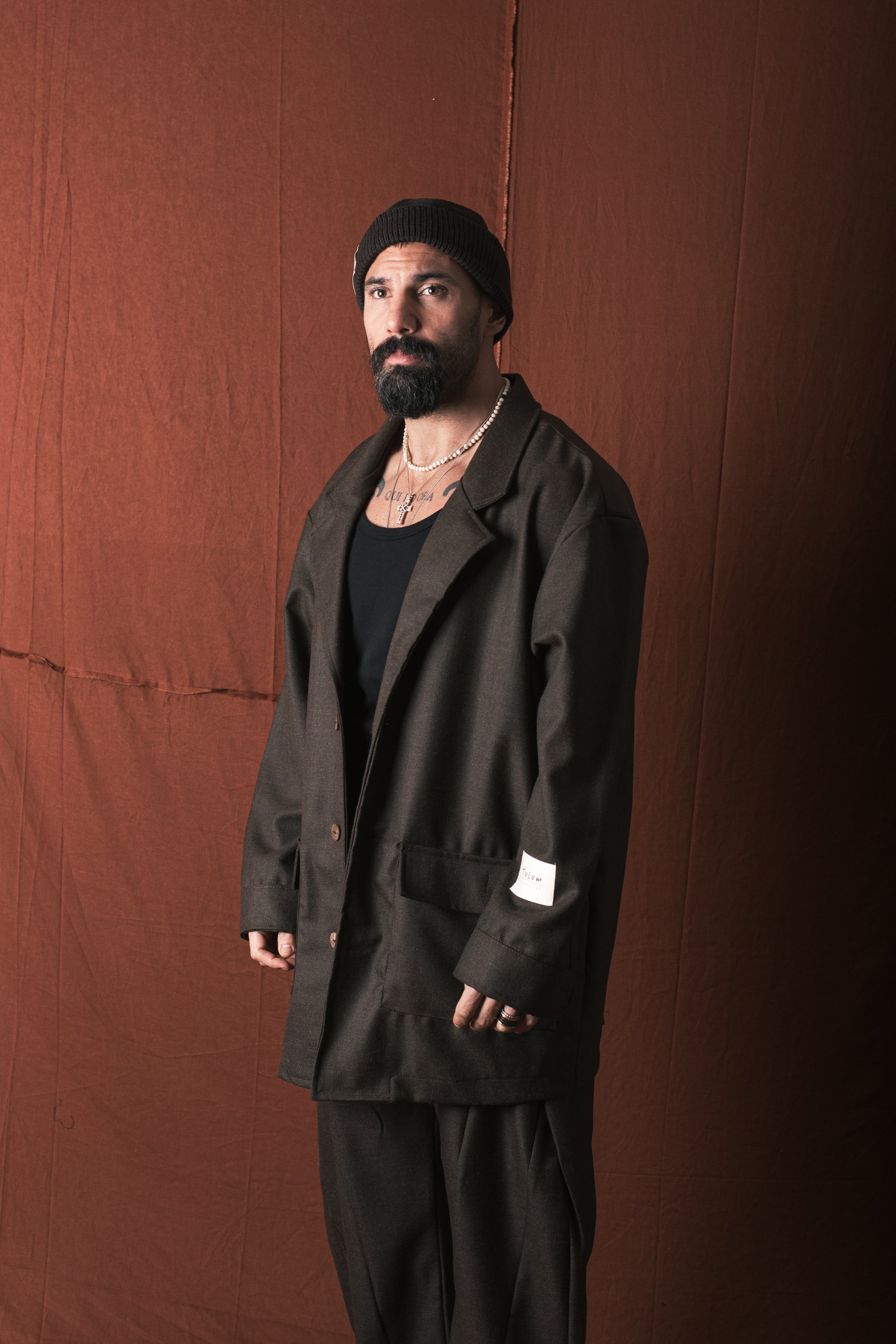 Giaccone in Lana  Moro