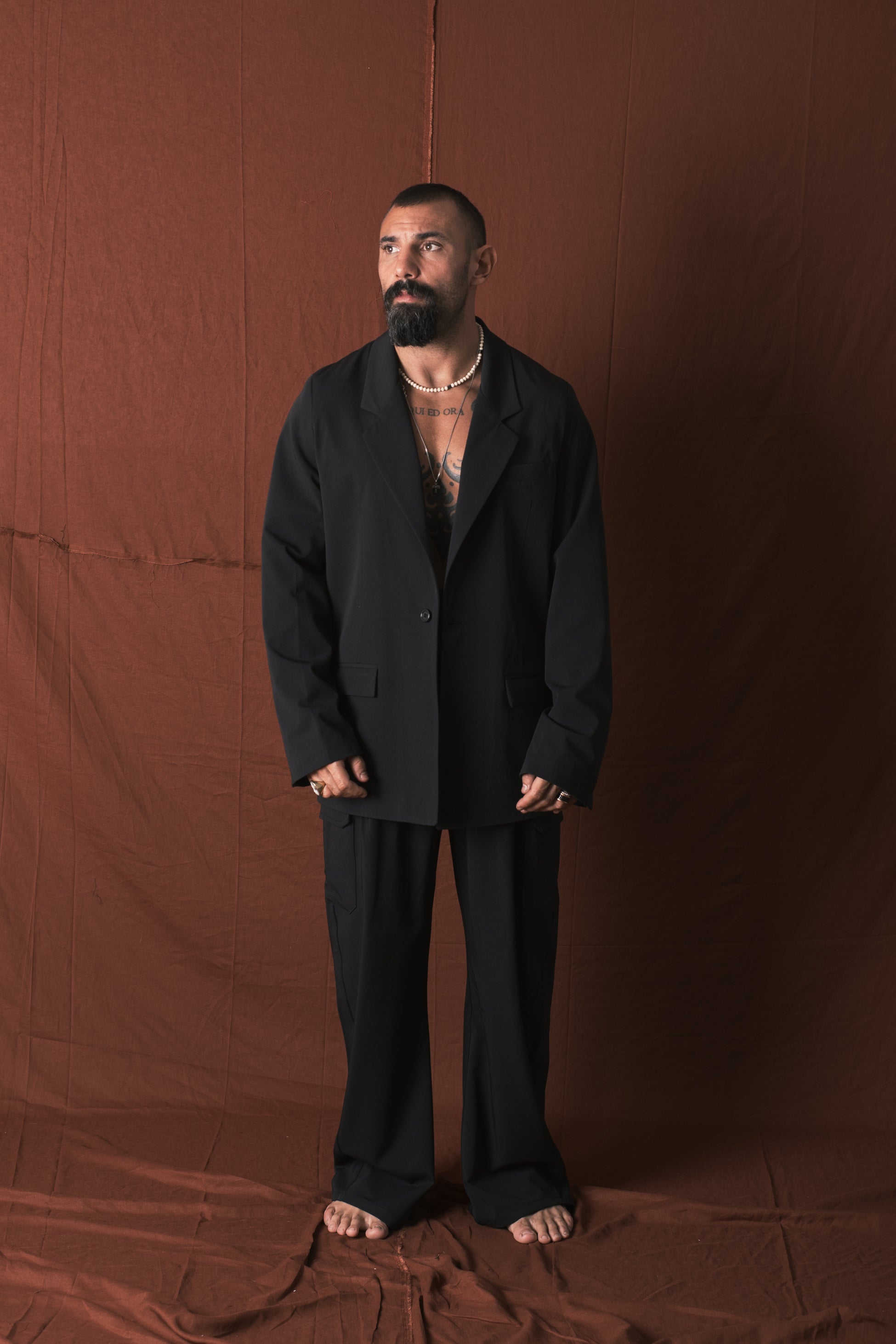 Blazer Monopetto Nero