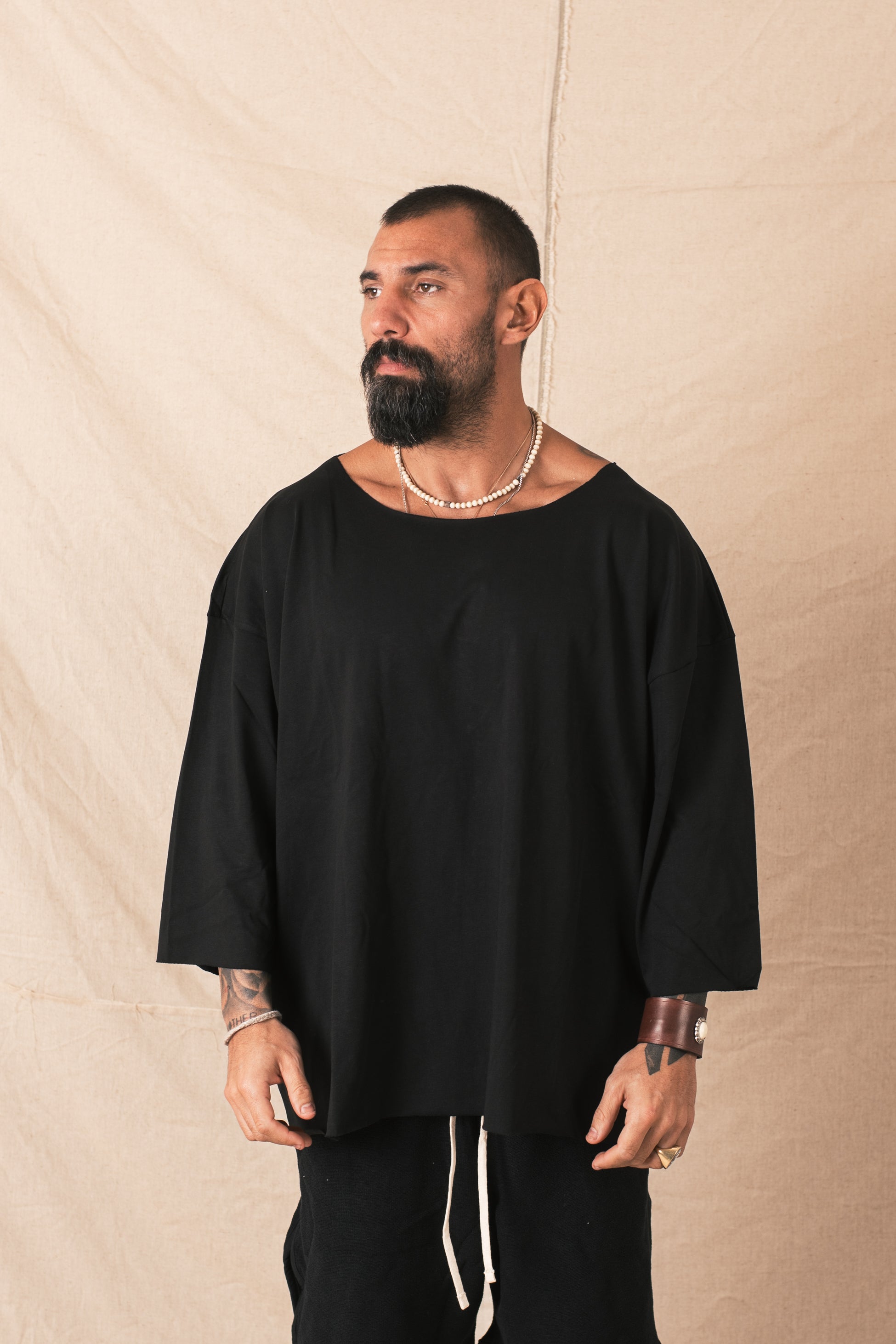 Maglia Core Oversize Nero