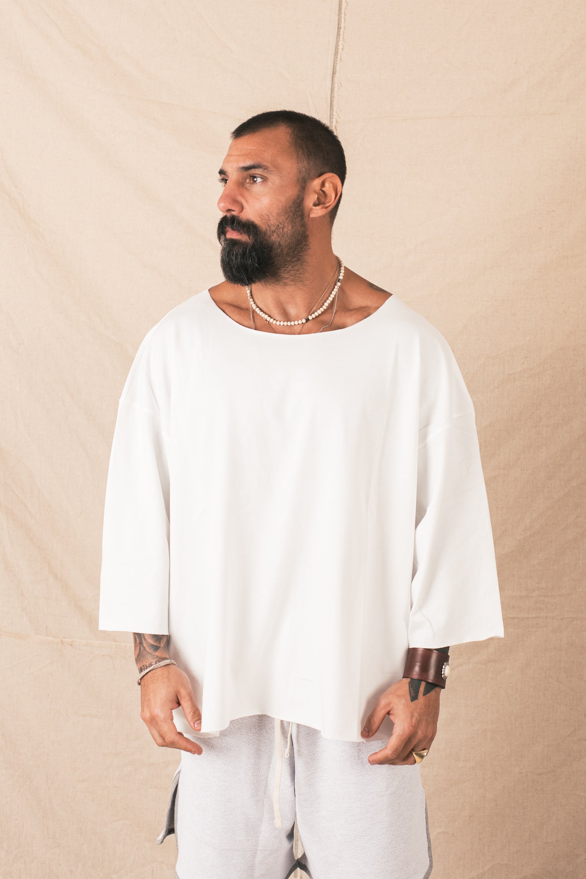 Maglia Core Oversize Bianco