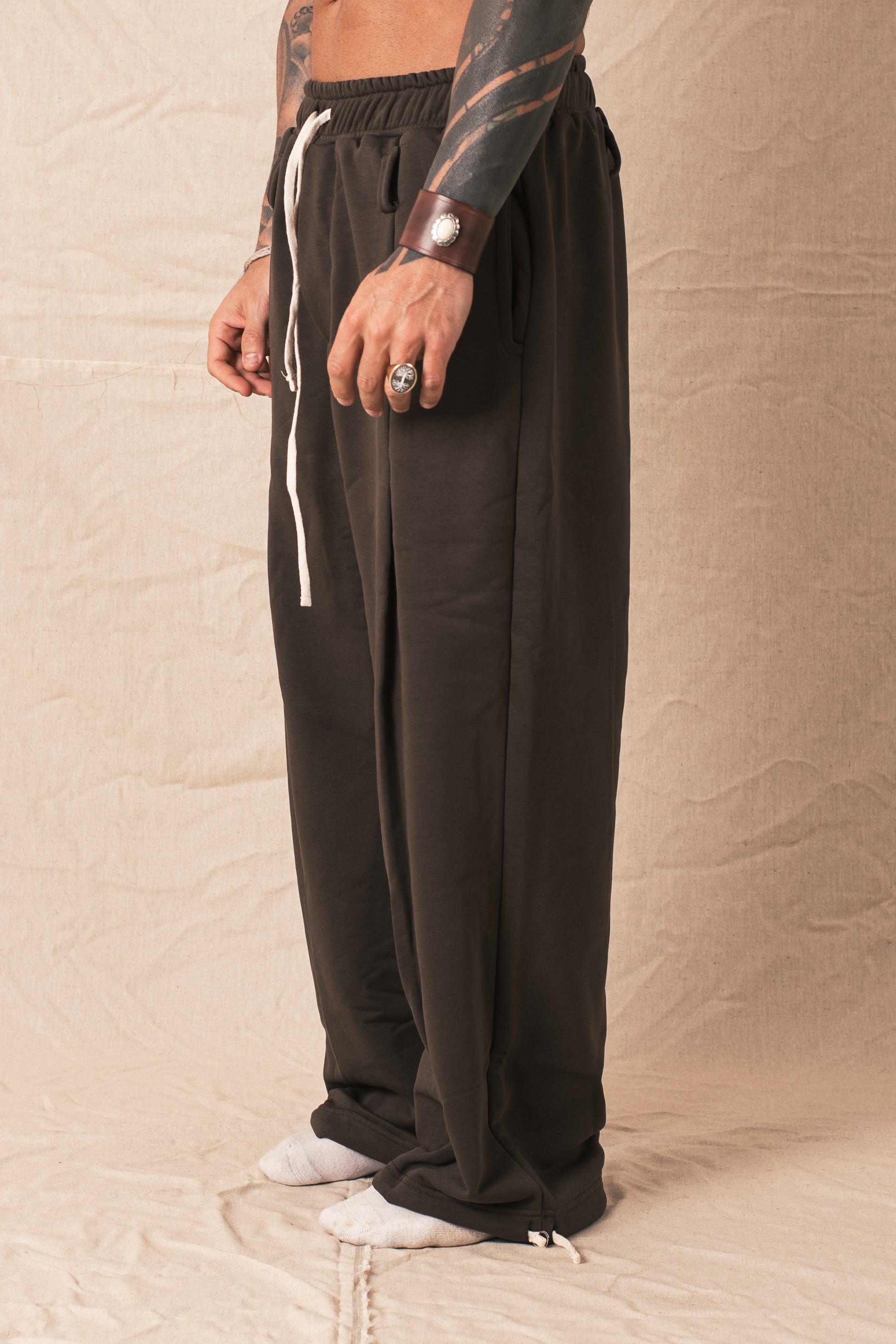 Pant Felpa Palazzo Moro