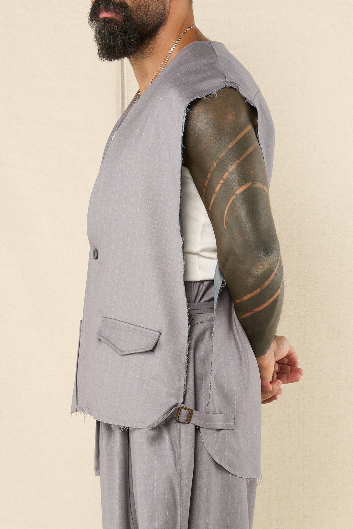 Smanicato Eclipse Grigio Gessato