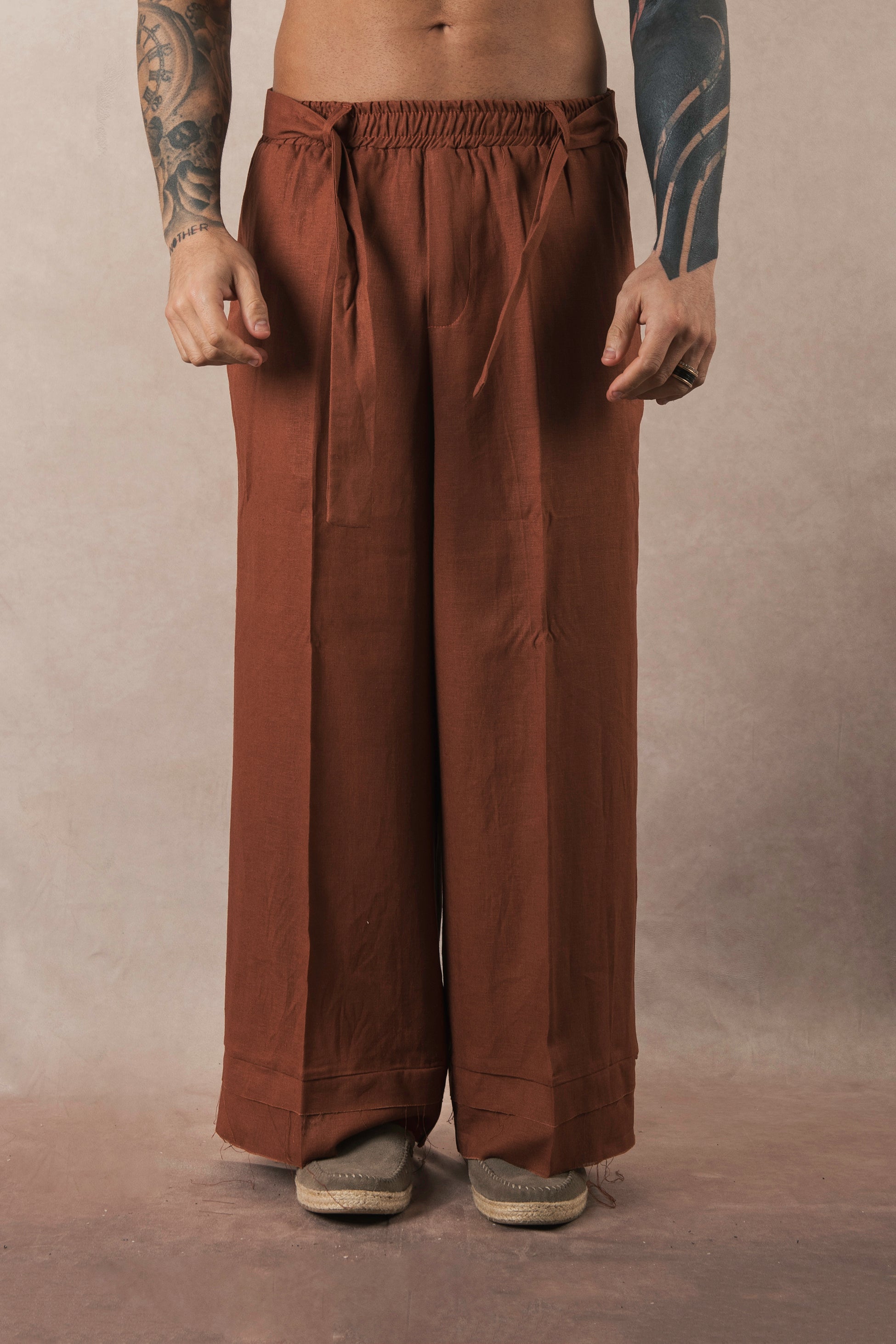Japan With Linen Belt Earth