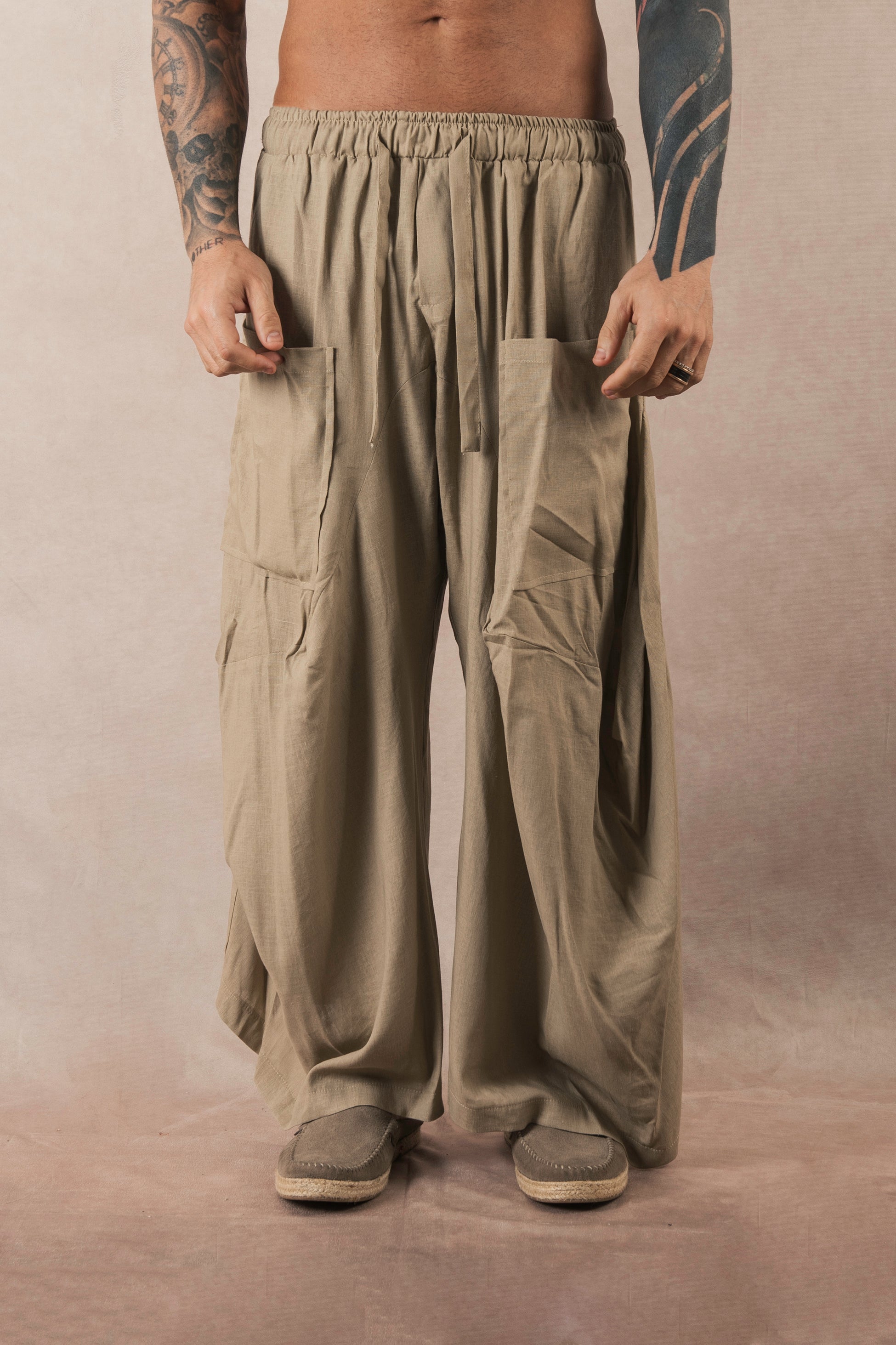 Cargo In Lino khaki