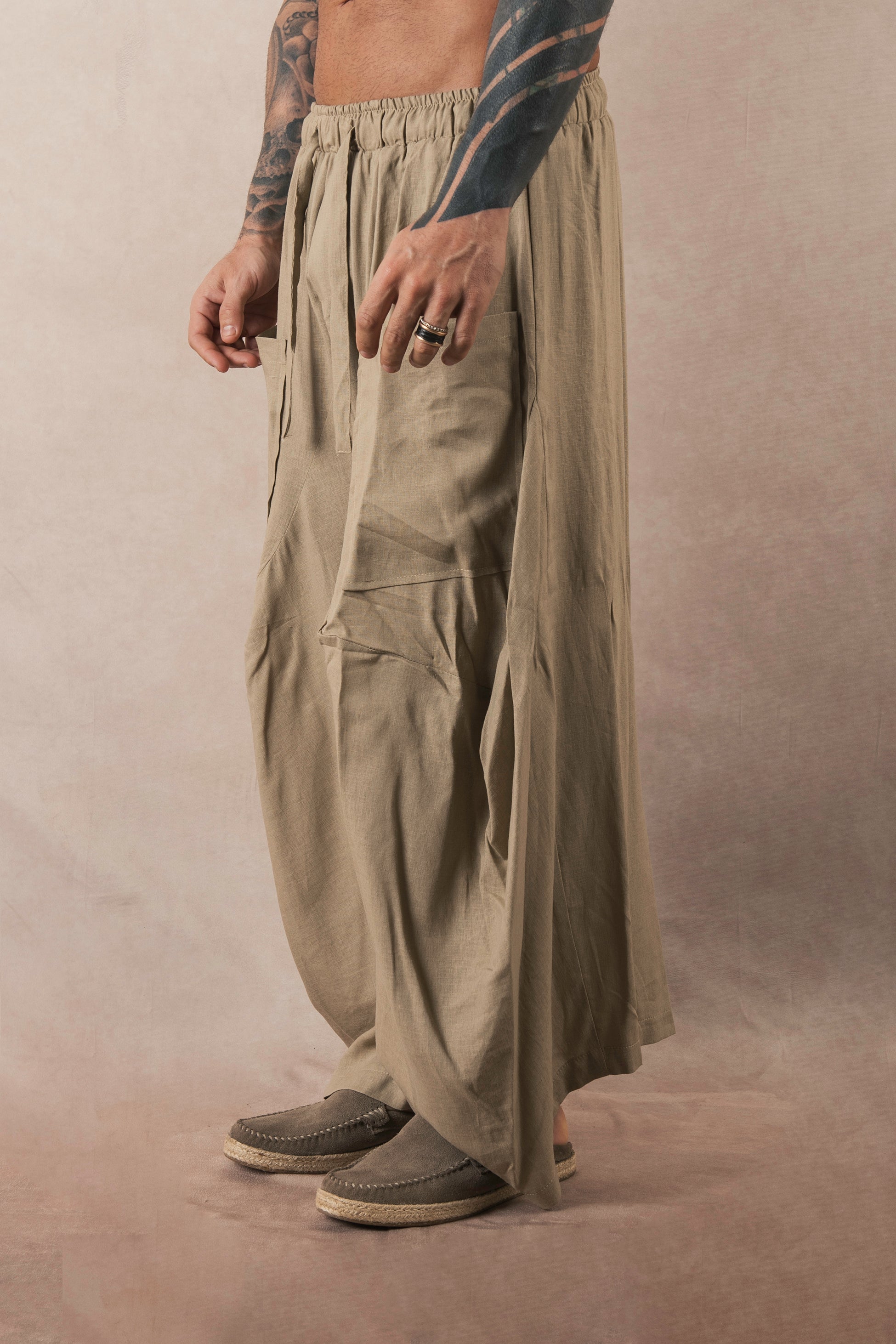 Cargo In Lino khaki