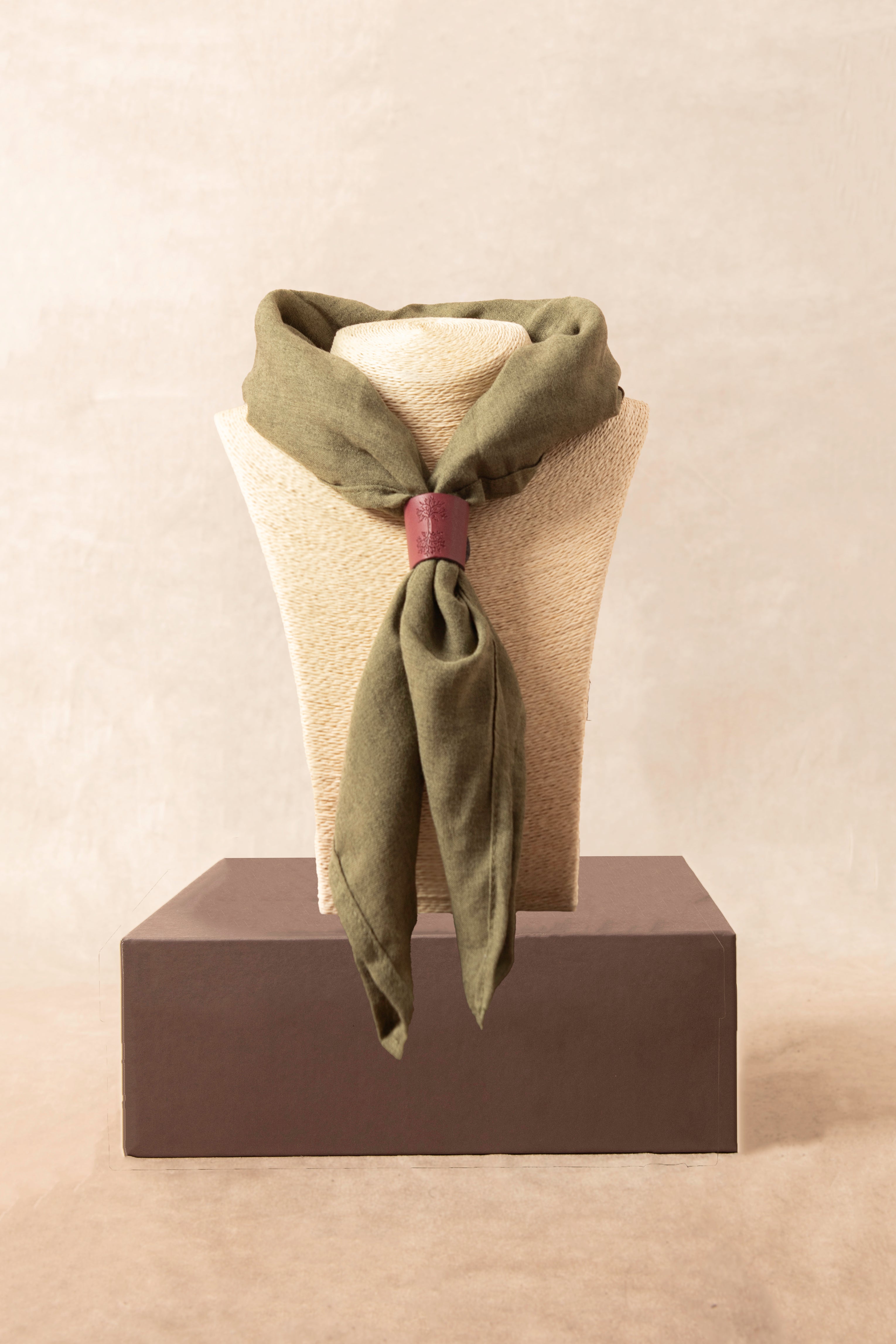 Foulard Con Bolo Verde