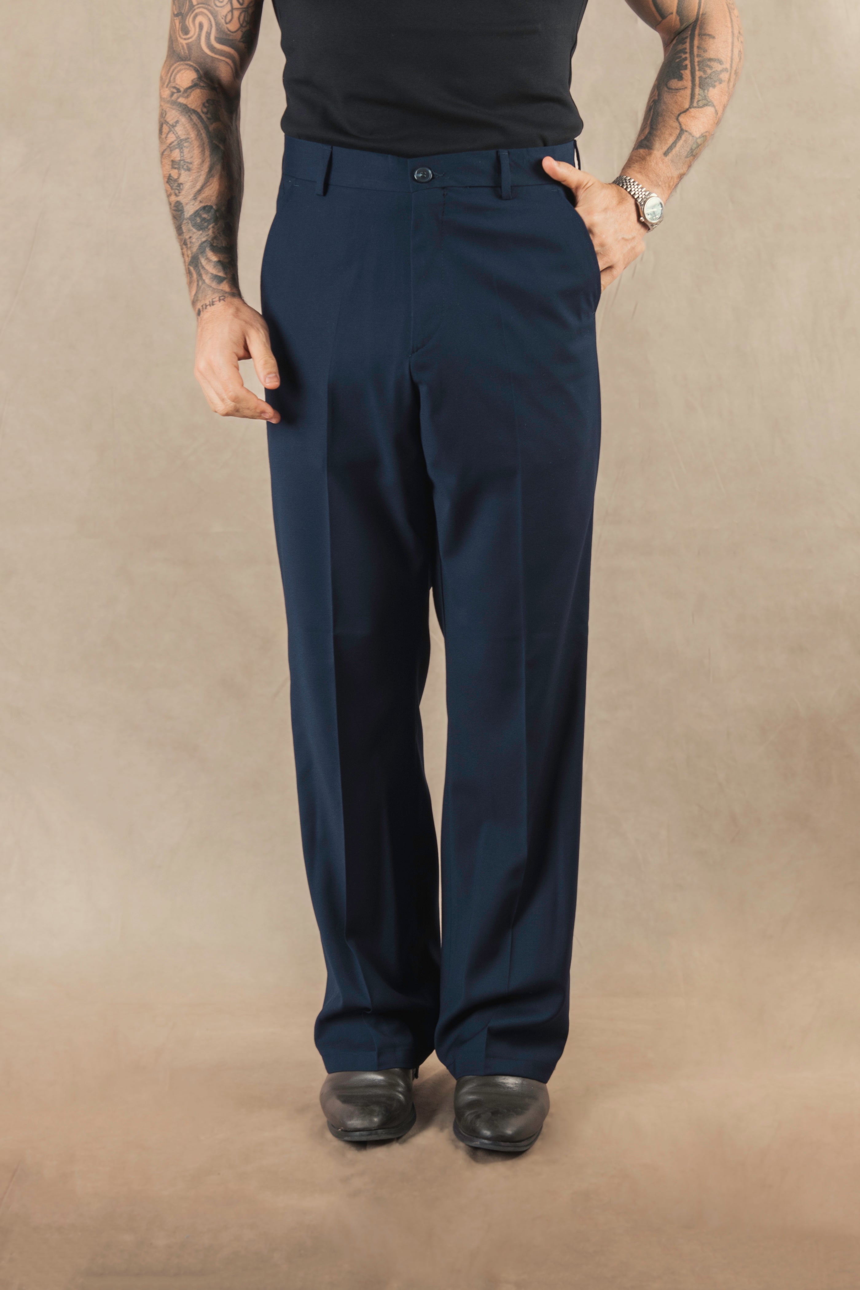 Pantalone Zampa Blu