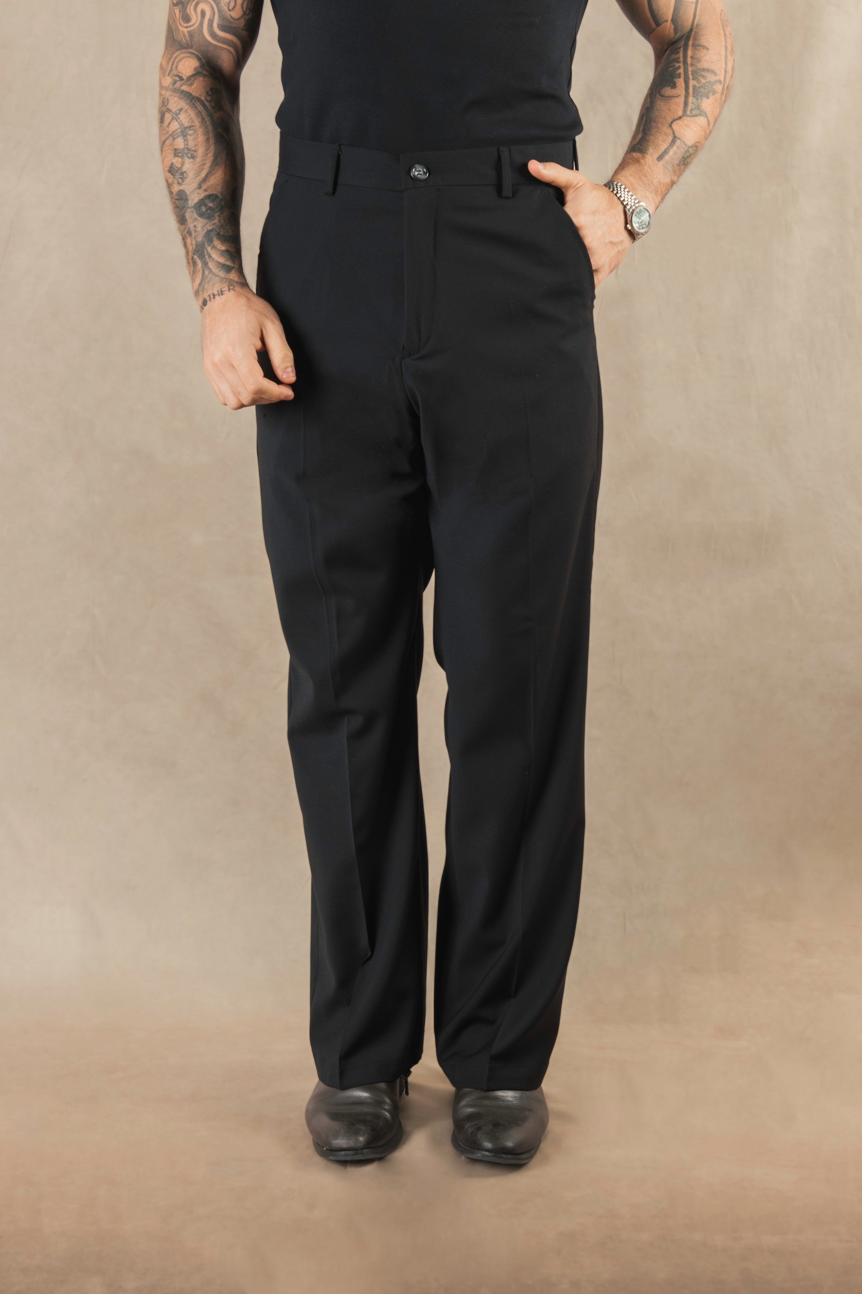 Pantalone Zampa Nero