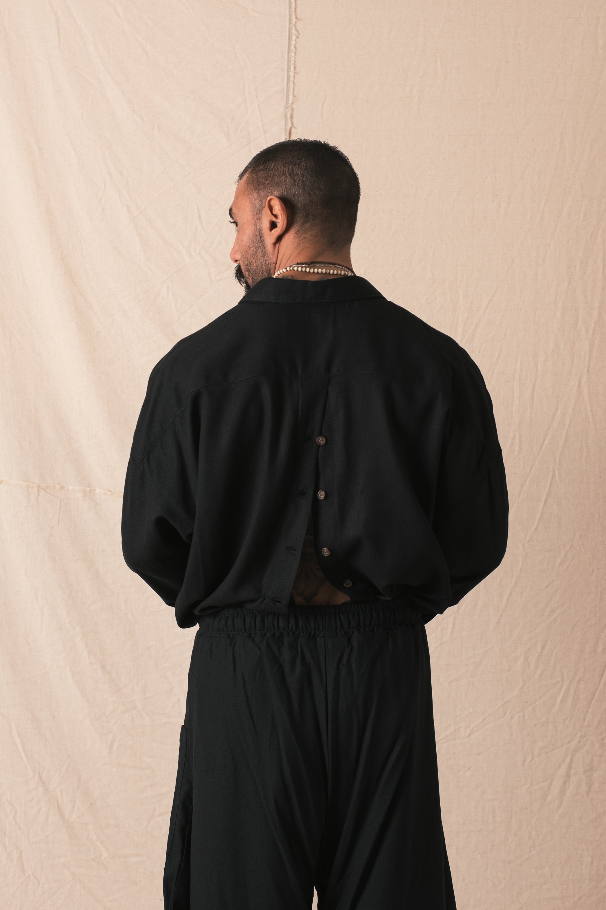 Camicia Bottoni 2.0 Nero