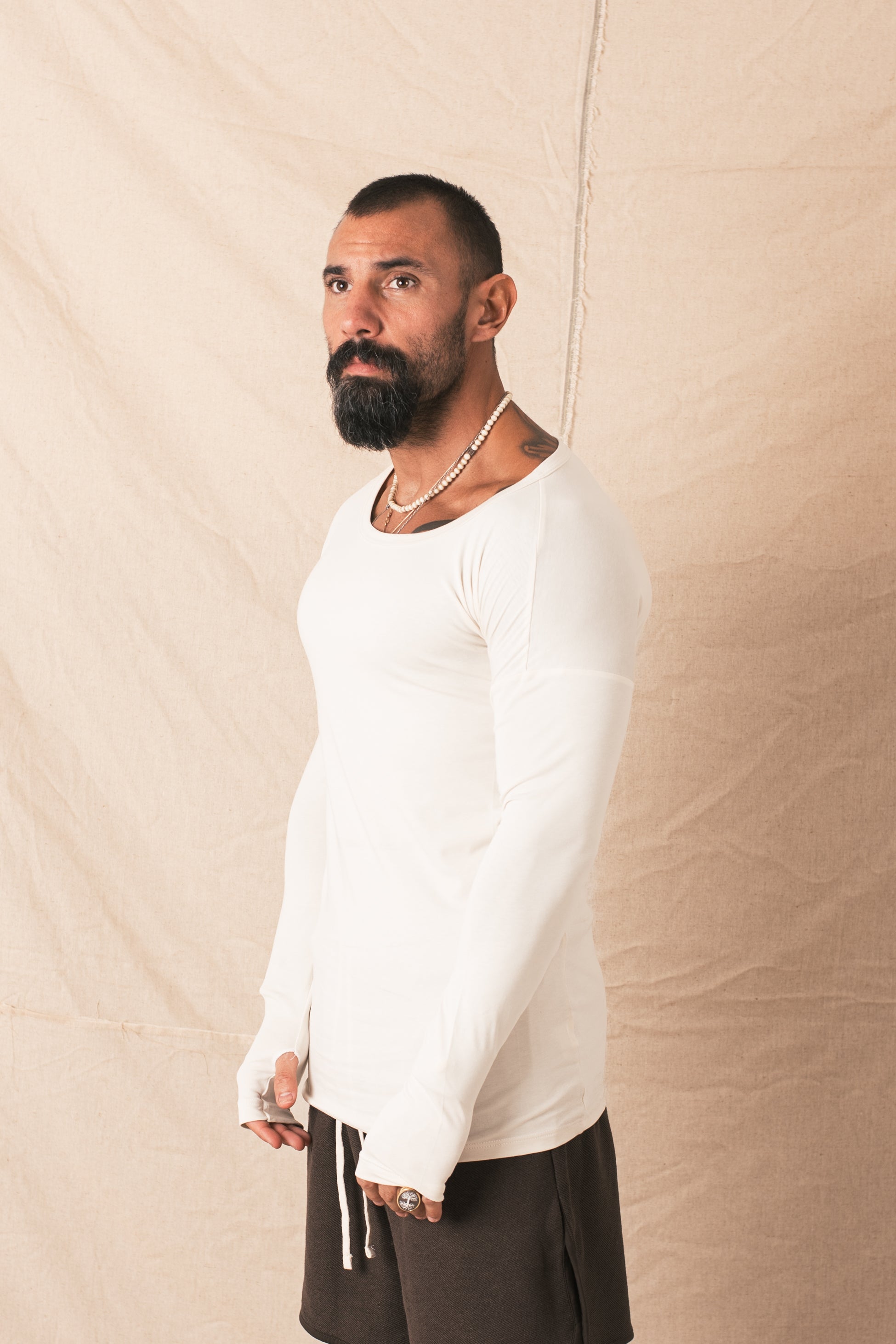 T-shirt Bielastico M/L Crema