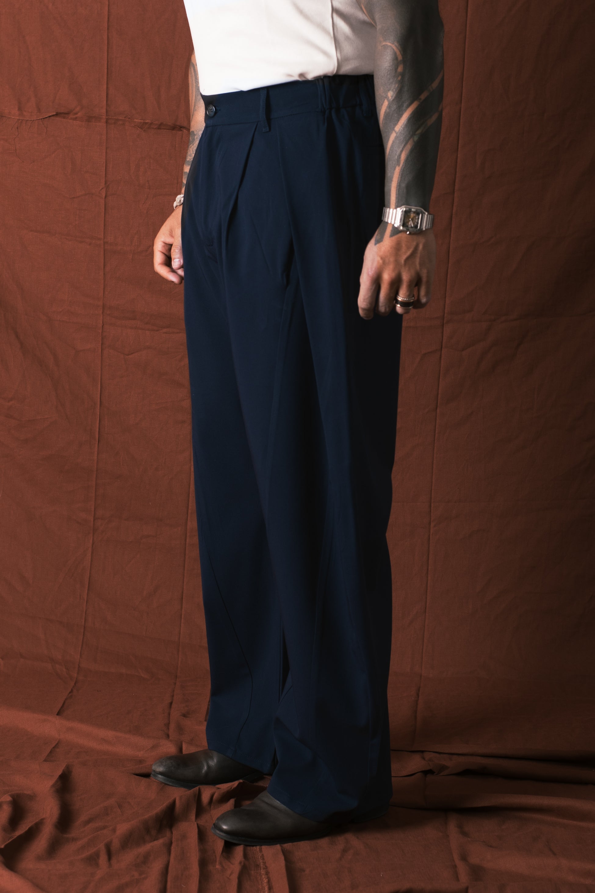 Palazzo Con Pence  Blue