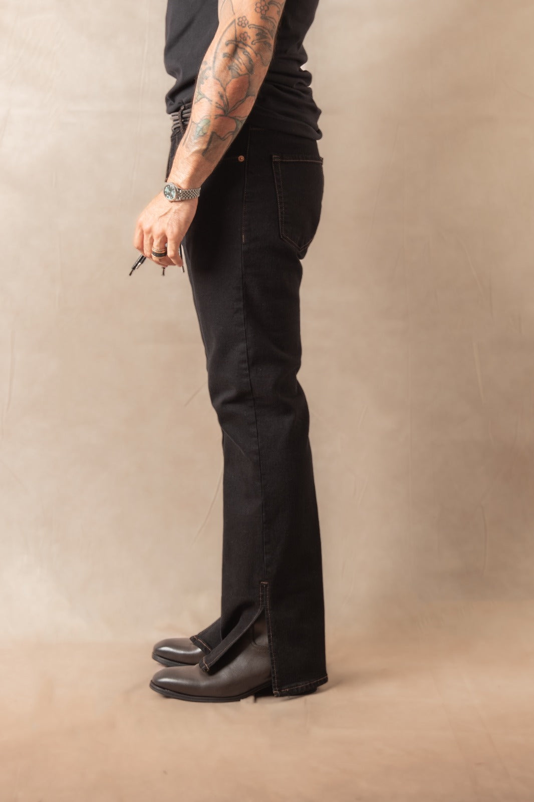 Jeans Spacco Nero